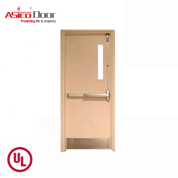 ASICO UL Listed Fire Rated Steel Security Door With Real Certificate